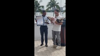 Miss Peaches Received The Bone To The City Of Miami On Miss Peaches Day [upl. by Bridges]