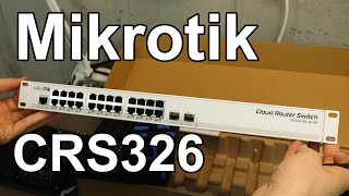 Mikrotik CRS32624G2SRM [upl. by Remus729]