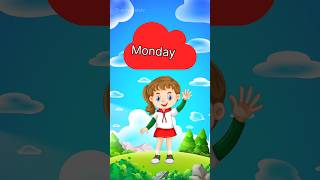 Days of the week weekdays song learning learning kids kidsvideo days kidsrhymescartoon [upl. by Rosana703]