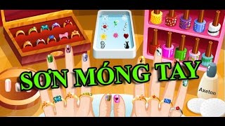 Game cách sơn móng tay Hướng dẫn Sơn móng tay Nail đẹp [upl. by Merrow]