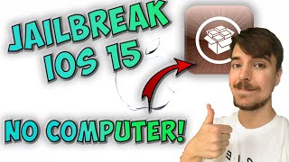 How To Jailbreak iOS 15 🔓 iOS 15 Jailbreak NO COMPUTER [upl. by Esorbma]