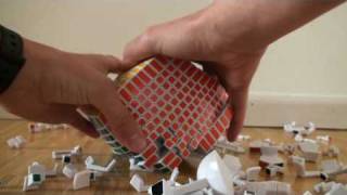 Disassembly of the 11x11 cube [upl. by Muhcon322]