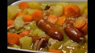 Potée saucisses Savoie recette cookeo [upl. by Ellimahs737]