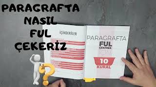 8 SINIF PARAGRAF KİTABI İNCELEME VİDEOSU [upl. by Landri]