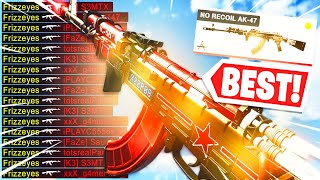 the NEW AK47 SETUP NO RECOIL and OVERPOWERED Best AK47 Class Setup  Cold War [upl. by Romonda674]