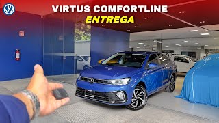 VIRTUS Comfortline 2023 Azul Rising  ENTREGA y varios disponibles [upl. by Conlan807]