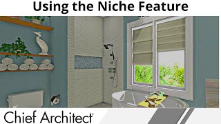 Designing a Niche Like a Pro in Chief Architect Software [upl. by Asek]