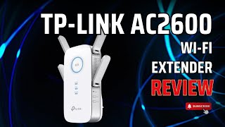 TPLink AC2600 WiFi Extender Review 2024 [upl. by Odnanreh]