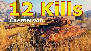 World of Tanks Caernarvon  12 Kills 73K Damage [upl. by Siouxie]