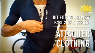 Review Rant Attaquer cycling clothing review – part 2 the fitting session – NewKitDay [upl. by Ut137]