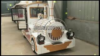 Whatsapp8618311330331Amusement park trackless tourist train ride [upl. by Etteb]