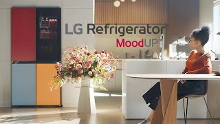 LG at CES 2023  LG Refrigerator with MoodUP™  LG [upl. by Neirbo]