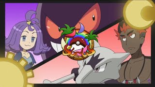 Kiawe vs Acerola Pokemon Sun and Moon Episode 131 English Dub [upl. by Erehs]