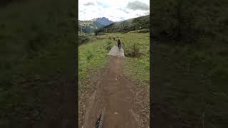 How insane are these views bikes mtb bicycle mountainbikes [upl. by Itnahsa]