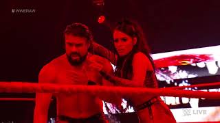 quotThe Fiendquot Bray Wyatt amp Alexa Bliss Attack Andrade amp Zelina Vega Live from WWE Raw 101220 [upl. by Ijat]