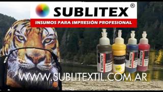 Tintas Para Sublimación Sublitex [upl. by Ainar632]