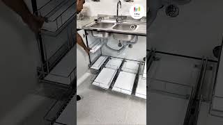 MAXIMIZE YOUR SPACE  Kitchen Pull Out Drawer Organization Ideas [upl. by Dranal197]