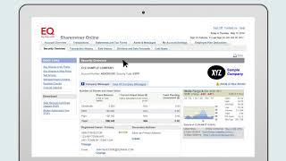 EQ Shareowner Online [upl. by Jeffie]