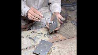 Incredible process of making safe locker brass recycling shorts metal work [upl. by Ramu339]