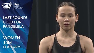 FINA Diving World Cup 2021  Women 10m final  LAST ROUND OF DIVES [upl. by Ainotahs747]