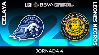 ¡Recuperan el Liderato Resumen  Celaya vs Leones Negros  Jornada 4  Clausura 2023 [upl. by Beverley546]