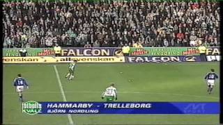 Hammarby IF  Trelleborgs FF 4  0 1999 [upl. by Ynohta]