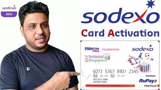 sodexo card activation online  sodexo card kya hai  how to activate sodexo card HindiUrdu [upl. by Sacci]