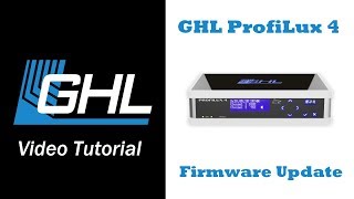 ProfiLux 4 firmware update via GHL Control Center [upl. by Lacee872]