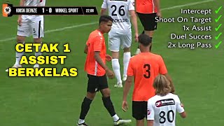 Marselino Ferdinan Vs Winkel Sport  Playmaker Cerdas 🔥 Full Aksi Terbaru Marselino KMSK Deinze [upl. by Kenward828]