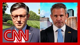 Kinzinger reacts to Mike Johnson bashing Trump verdict [upl. by Rovit9]