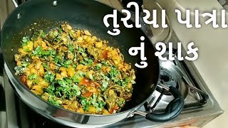 તુરીયા પાત્રા નું શાક  Gujarati Turiya Patra nu Shak [upl. by Latoya]