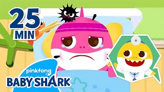 Baby Shark Doctor Mommy is Sick  Compilation  Hospital Play Song amp Story  Baby Shark Official [upl. by Ostraw]