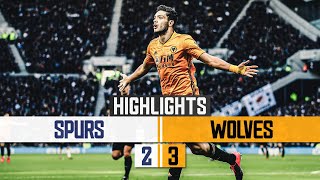 DOHERTY JOTA amp JIMENEZ Wolves comeback to win at Spurs  Tottenham Hotspur 23 Wolves  Highlights [upl. by Yssirk]