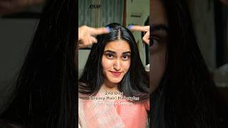 Quick and Easy 2nd Day Hairstyles for Festive Season  Greasy Hair Hacks  Nykaa Shorts [upl. by Arvy]