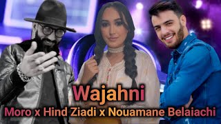 Moro x Nouamane Belaiachi x Hind Ziadi  Wajahni l Rai Rap Remix 2024 [upl. by Aldarcie]