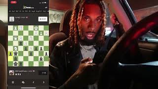 I PLAYED A BULLET CHESS MATCH IN THE DRIVETHRU OPPONENT PLAYS BRILLIANT MOVE [upl. by Aneehsor]