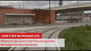 Ersatzverkehr wegen U1Sperre zwischen Quartier Belvedere und Reumannplatz [upl. by Anrat]