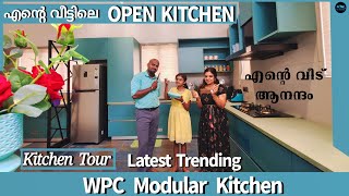 എന്റെ വീട്ടിൽ ചെയ്ത WPC KitchenLatest Trending kitchenOpen KitchenModular KitchenDr Interior [upl. by Niletak]