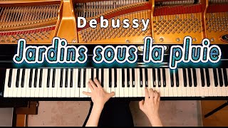 Debussy Estampes quotJardins sous la pluiequot [upl. by Alyakem]