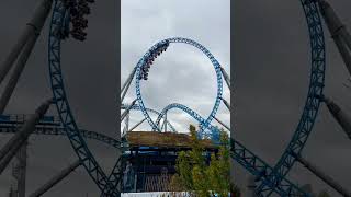 Blue Fire EuropaPark Germany shorts [upl. by Atokad]