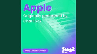 Apple Originally Performed by Charli xcx [upl. by Ainegue]