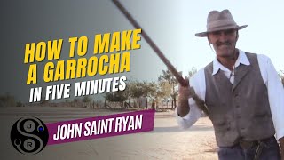 How to make a Garrocha in under 5 minutes John Saint Ryan Horsemanship Clinician [upl. by Nirhtak]