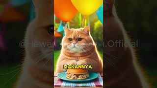 Kucing Gendut Lucu Suka Rebahan KucingLucu KucingAI Funnycats [upl. by Namref]