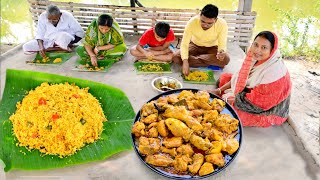 আজ দুপুরে ভিন্ন স্বাদের টমেটো রাইস সাথে চিকেন কষা রান্না করলামসবাই খেয়ে অবাক হয়ে গেলchicken [upl. by Naraj]