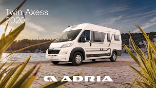 2020 Adria Twin Axess campervan product video [upl. by Leiru581]