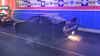 Modified JDM Cars Arriving LOUD in a Tunnel  Japfest 2022 [upl. by Arymas]