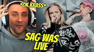 LIVE NOCH BESSER Paula Hartmann  sag was feat tlow LEVEL SPACE EDITION  REACTION [upl. by Getter990]