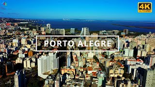 Porto Alegre Brazil 🇧🇷  4K Drone Footage [upl. by Akciret]