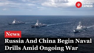 Russia amp China Launch Massive Naval Drills with 400 Russian Vessels Across Mediterranean to Pacific [upl. by Polky]