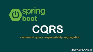 CQRS Design Pattern in Microservices  Spring Boot  coding springcloud java [upl. by Bunker]